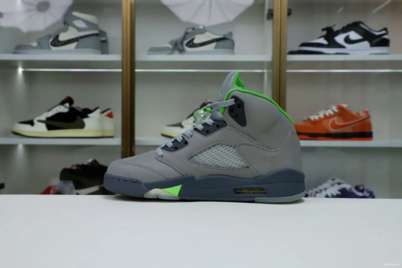2022 AIR Kimikick 5 BEAN' RETRO JORDAN 'GREEN 0507